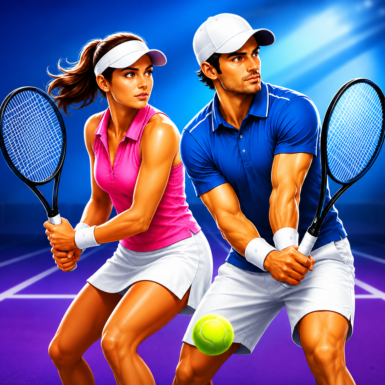 テニス・ボードゲーム Logo